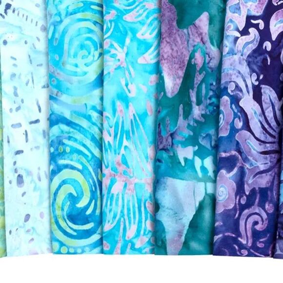 Dreamer Batiks Charm Pack by Tonga Treats for Timeless Treasures Fabrics - Picture 4 of 6